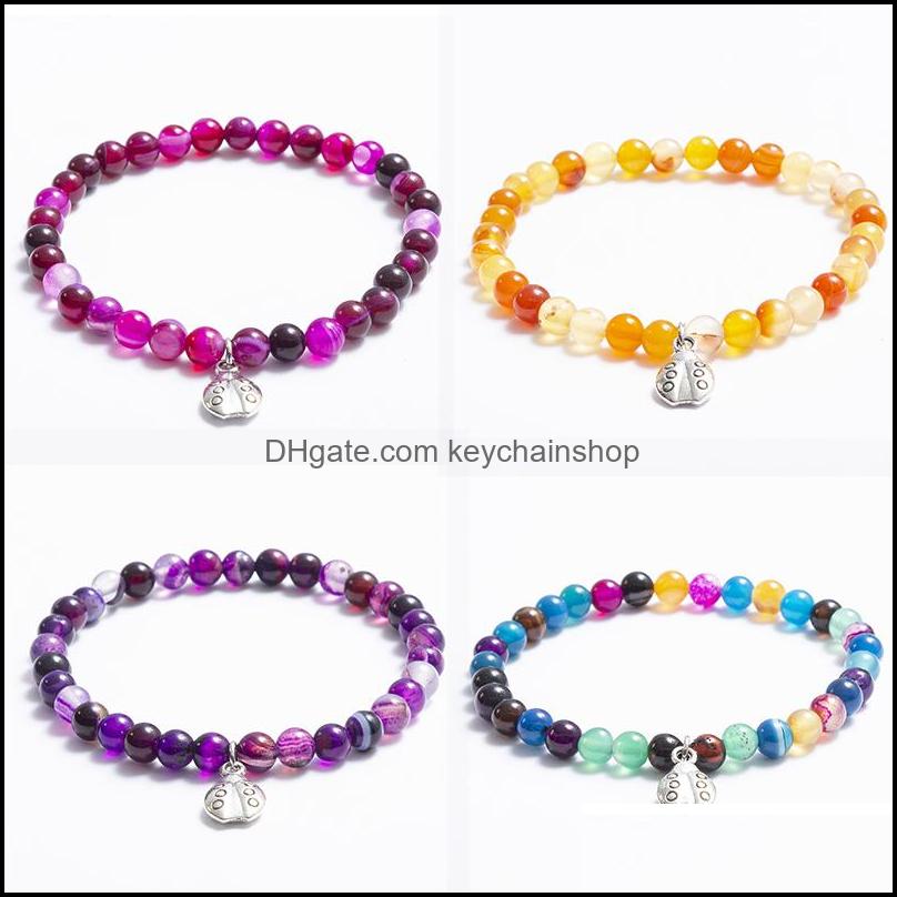 Charm Bracelets Jewelry Kimter Natural Stone Crystal Bracelet Agates Round Beads For Women Handmade Hand Strings Yoga Q302Fz Drop Delivery 2
Charm Bracelets Jewelry Kimter Natural Stone Crystal Bracelet Agates Round Beads For Women Handmade Hand Strings Yoga Q302Fz Drop Delivery 2