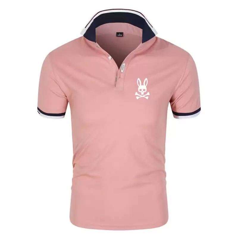 Mens Casual Polo Shirts Psychological Rabbit Animal Print Summer Men Short Sleeve T Shirts Fashion Lapel Slim Fit Solid Color Business Formal Wear Polo Shirt, Pink
Mens Casual Polo Shirts Psychological Rabbit Animal Print Summer Men Short Sleeve T Shirts Fashion Lapel Slim Fit Solid Color Business Formal Wear Polo Shirt, Pink
