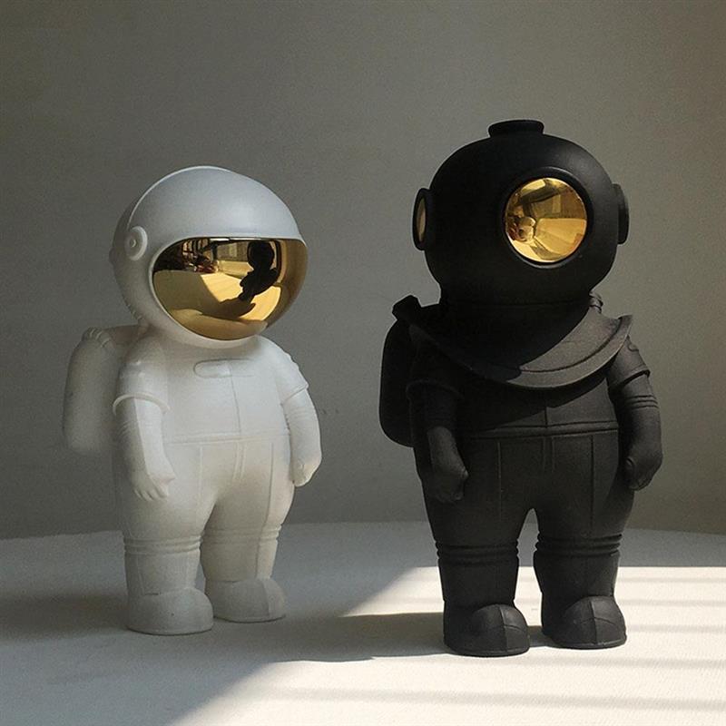 Interior Decorations 10-16cm Car Ornament Resin Astronaut Diver Figurine Moon Sculpture For Auto Dashboard Decor Spaceman ModelInterior Inte
Interior Decorations 10-16cm Car Ornament Resin Astronaut Diver Figurine Moon Sculpture For Auto Dashboard Decor Spaceman ModelInterior Inte