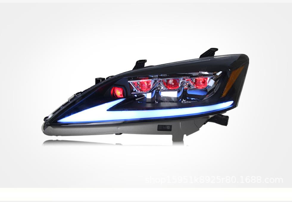 2 pcs car head lights part For Lexus ES350 2006-2012 LED Headlights ES240 ES300 DRL Turn Signal LED bulb