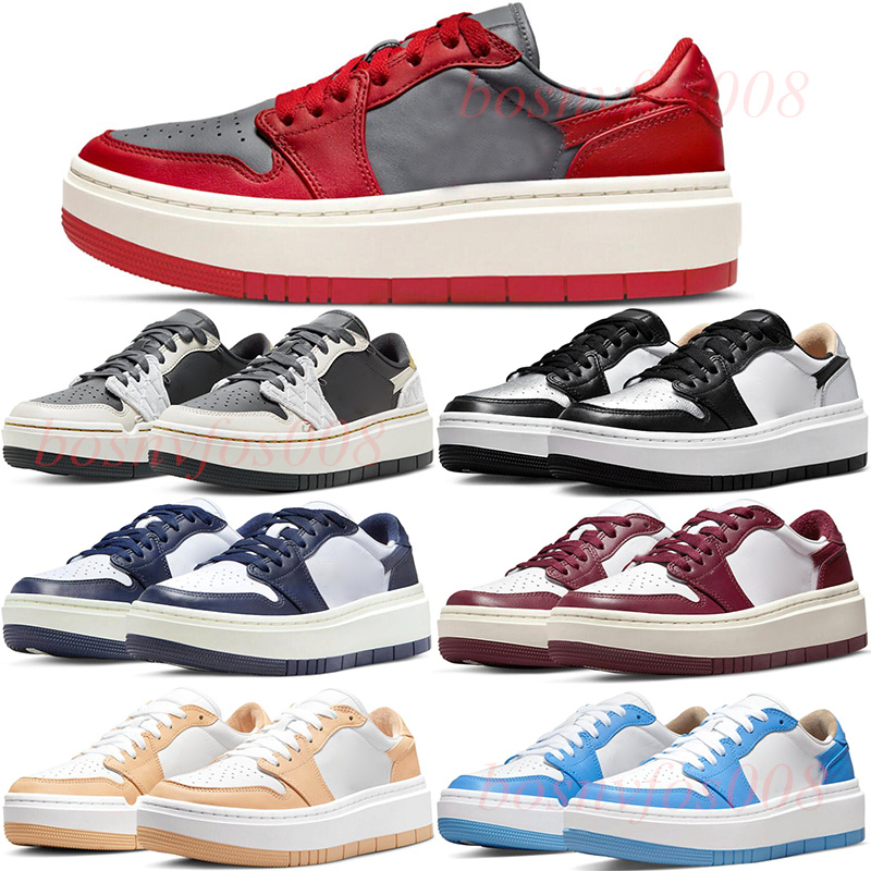 2022 OG Platform Sneakers Jumpman 1 Low Elevate Shoes Light Bone Midnight Navy Silver Toe Women Mens Team Red Top Leather Designer Trainers, Please leave a message
2022 OG Platform Sneakers Jumpman 1 Low Elevate Shoes Light Bone Midnight Navy Silver Toe Women Mens Team Red Top Leather Designer Trainers, Please leave a message