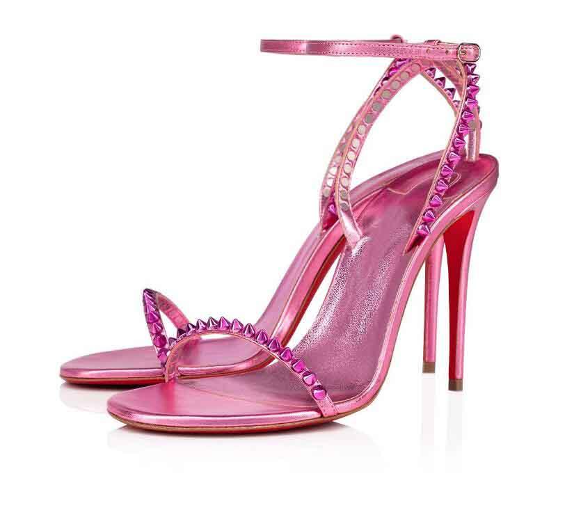 2022 Top Luxury Women's So Me Sandals Shoes Red Women High Heels Spikes Gladiator Lady Sandalias Comfort Daily Work Walking EU35-43
2022 Top Luxury Women's So Me Sandals Shoes Red Women High Heels Spikes Gladiator Lady Sandalias Comfort Daily Work Walking EU35-43