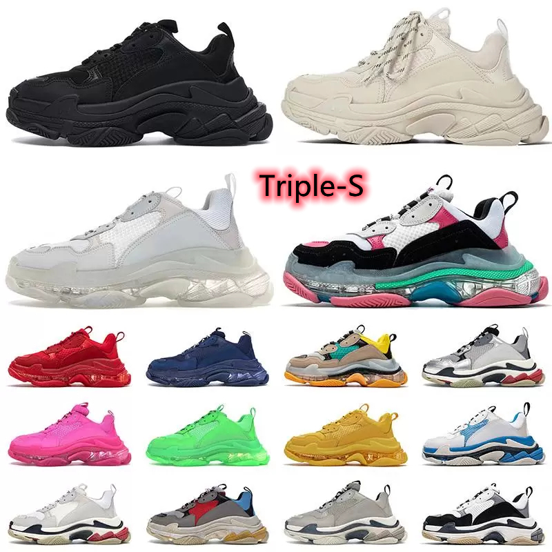 Casual Shoes Top Quality Men Women Fashion Triple S Sneakers Platform size 35-45
Casual Shoes Top Quality Men Women Fashion Triple S Sneakers Platform size 35-45