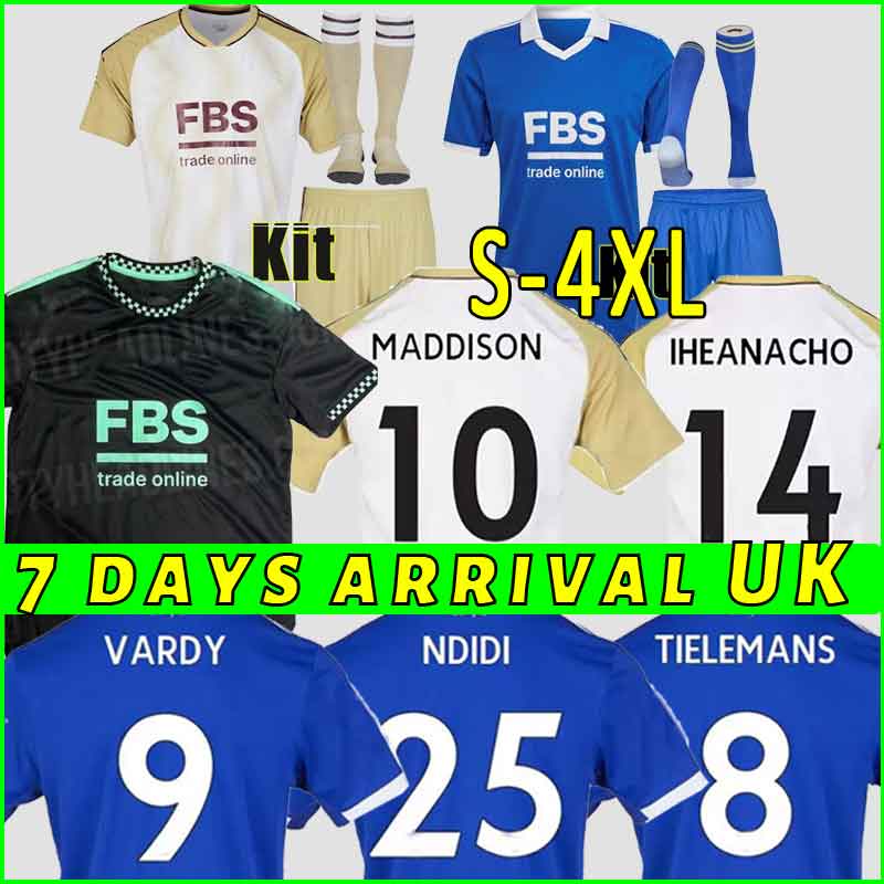 XXXL 4XL 22/23 Leicester soccer jerseys City VARDY MADDISON NDIDI Daka TIELEMANS IHEANACHO BARNES Lookman 2022 2023 Football Shirts Men Uniforms Big Size, Away+patch 
XXXL 4XL 22/23 Leicester soccer jerseys City VARDY MADDISON NDIDI Daka TIELEMANS IHEANACHO BARNES Lookman 2022 2023 Football Shirts Men Uniforms Big Size, Away+patch
