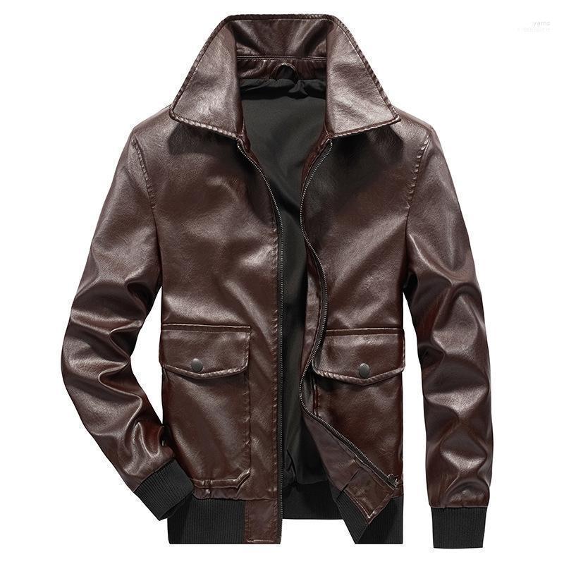 Men's Jackets 2022 Arrival Fashion PU Jacket For Men Long Sleeves Zipper Leather Coat Outwear Turn Down Collar Casual Blouse -4XL1, Black
Men's Jackets 2022 Arrival Fashion PU Jacket For Men Long Sleeves Zipper Leather Coat Outwear Turn Down Collar Casual Blouse -4XL1, Black