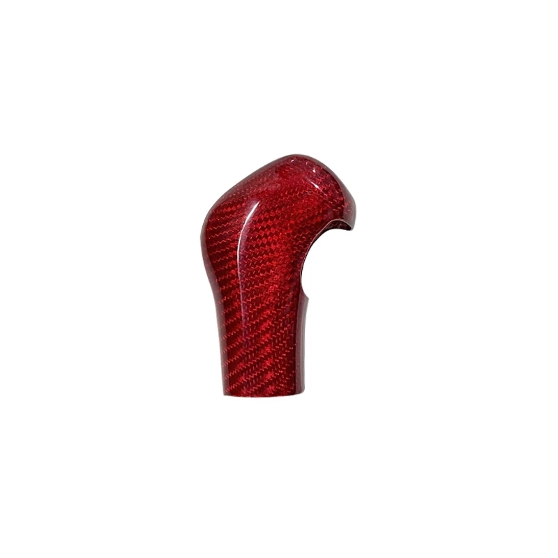Real Carbon Fiber Interior Styling Car Center Console Gear Shift Knob Cover Trim For Porsche Cayenne 2011-2017 Car Accessories