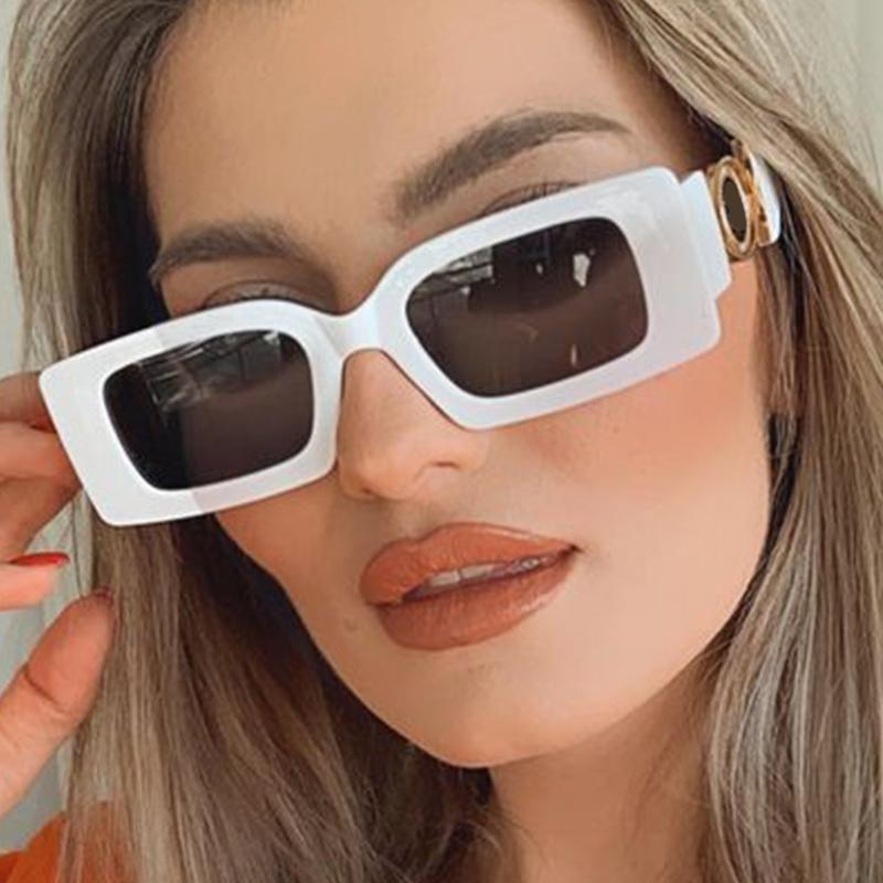 Sunglasses Retro Rectangle White Women Travel Big Sun Glasses Shades Female Trendy Thick Frame Square Eyewear
Sunglasses Retro Rectangle White Women Travel Big Sun Glasses Shades Female Trendy Thick Frame Square Eyewear