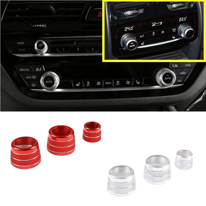 Car Front Rear Air Conditioning Knob Volume Audio Control Button Reform Trim Ring Sticker Fit For BMW 5 6 7 Series F10 F18 F30 F38
Car Front Rear Air Conditioning Knob Volume Audio Control Button Reform Trim Ring Sticker Fit For BMW 5 6 7 Series F10 F18 F30 F38