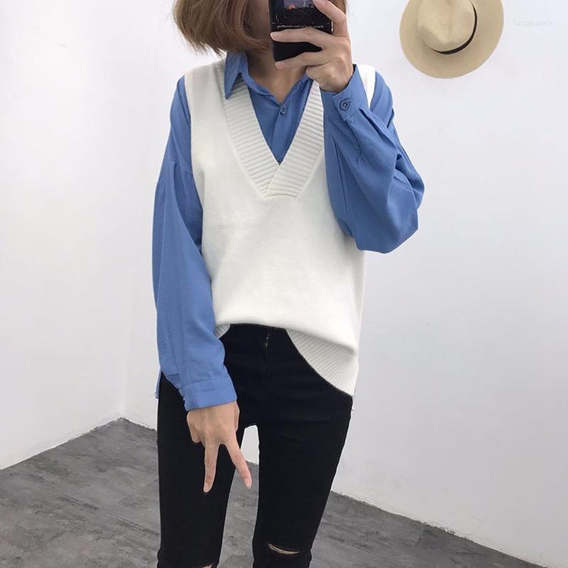 Women's Vests Knit Vest Women 2022 Autumn Korean Version Of The V-neck Side Split Fashion Warm Jacket Personality Tide Sweater Luci22, Beige
Women's Vests Knit Vest Women 2022 Autumn Korean Version Of The V-neck Side Split Fashion Warm Jacket Personality Tide Sweater Luci22, Beige