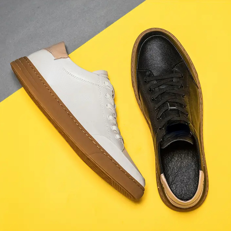 Men Shoes Pu Flat S… - image