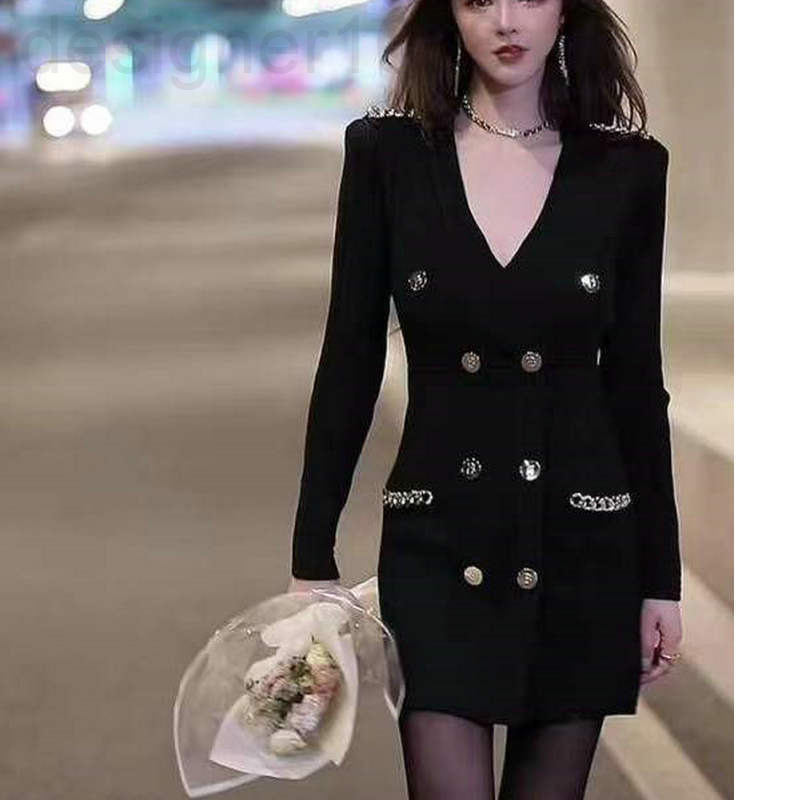 Casual Dresses designer B family foreign style new temperament dress women' fashion chain decoration V-neck tight knit bag hip skirt LS4L, 2# packing bag
Casual Dresses designer B family foreign style new temperament dress women' fashion chain decoration V-neck tight knit bag hip skirt LS4L, 2# packing bag