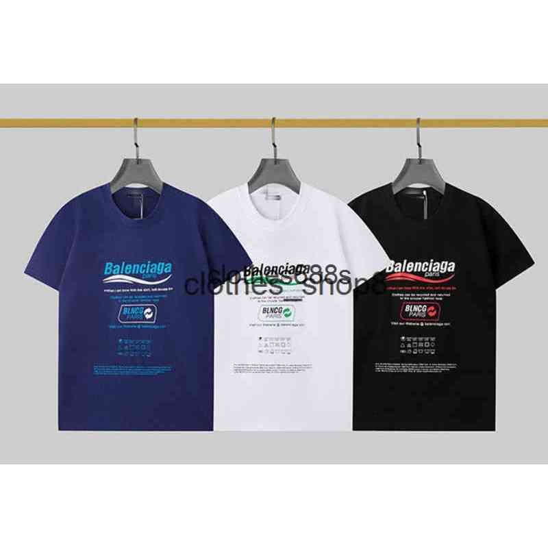 Fashion T shirts Balencaiga'sss designer men' sweaters Hoodies brand Paris BB family 22ss classic protection Cola wave letter short, White
Fashion T shirts Balencaiga'sss designer men' sweaters Hoodies brand Paris BB family 22ss classic protection Cola wave letter short, White