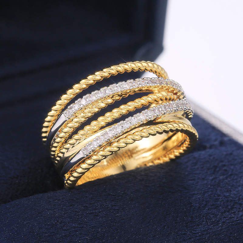 Huitan Arrival Twist Cross Finger Ring for Women Anniversary Daily Wearable Versatile Classic Twine s Drop 220716
Huitan Arrival Twist Cross Finger Ring for Women Anniversary Daily Wearable Versatile Classic Twine s Drop 220716