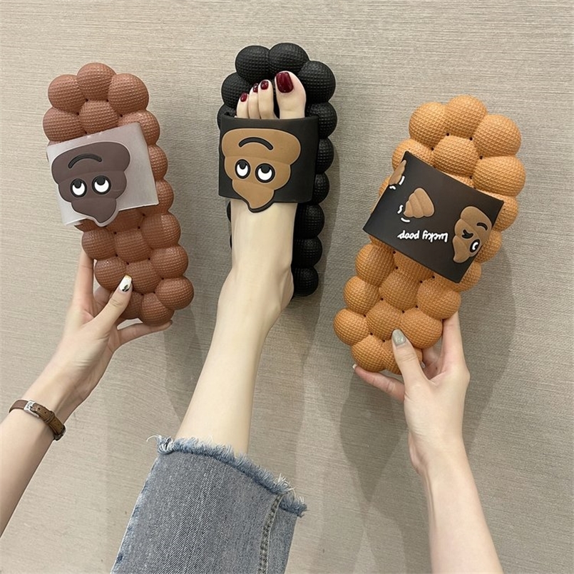 Massage slippers female bubble flatbottomed flip flops female nonslip indoor slippers female soft shoes cartoon slippers 220615, Black
Massage slippers female bubble flatbottomed flip flops female nonslip indoor slippers female soft shoes cartoon slippers 220615, Black