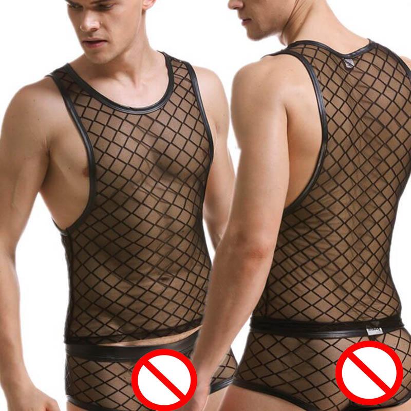 Men's Tank Tops KWAN.Z Male Clothing Nightclub Top Vest Net Mesh Gay Mens Bodybuilding Yarn Sleeveless Shirt Waistcoat, Black
Men's Tank Tops KWAN.Z Male Clothing Nightclub Top Vest Net Mesh Gay Mens Bodybuilding Yarn Sleeveless Shirt Waistcoat, Black