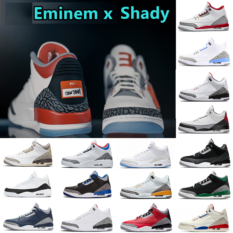 jumpman 3 3s mens women basketball shoes Eminem x Shady UNC Cardinal Red court purple mocha black cat white cement Katrina men women racer trainer sports sneakers, Color#5
jumpman 3 3s mens women basketball shoes Eminem x Shady UNC Cardinal Red court purple mocha black cat white cement Katrina men women racer trainer sports sneakers, Color#5