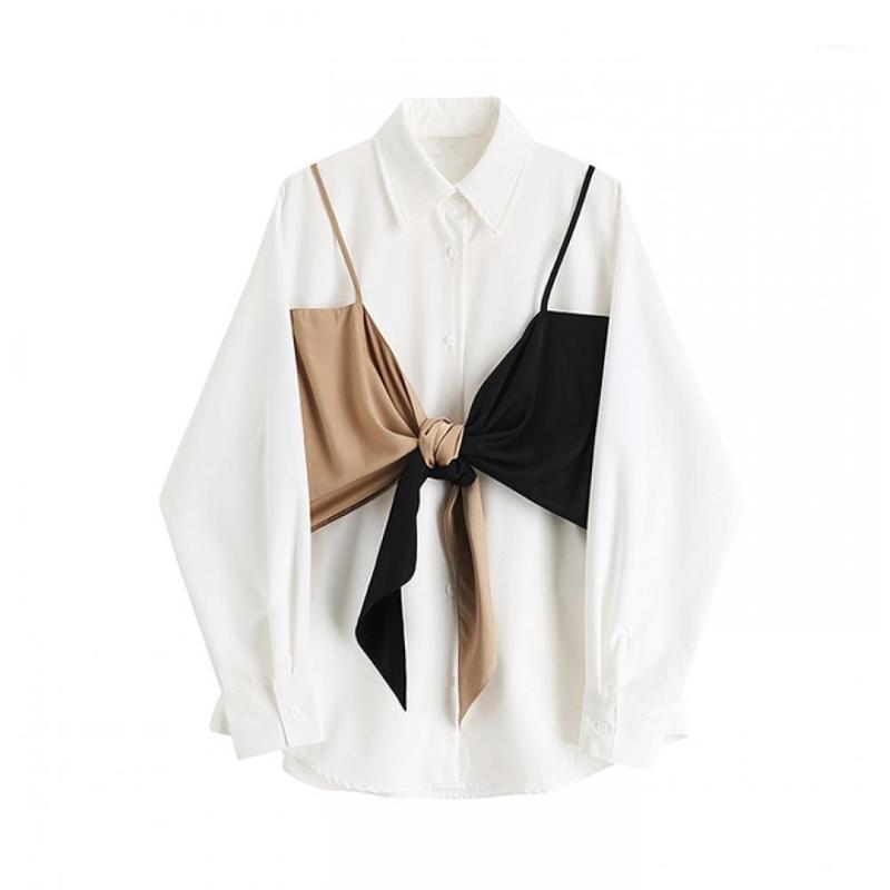 Spring Fall Elegant Blouse Oversized Women' Shirts Bowknot Splicing Grande Taille Femme Koszula Damska Blusas Kimono Mujer Blouses, White
Spring Fall Elegant Blouse Oversized Women' Shirts Bowknot Splicing Grande Taille Femme Koszula Damska Blusas Kimono Mujer Blouses, White