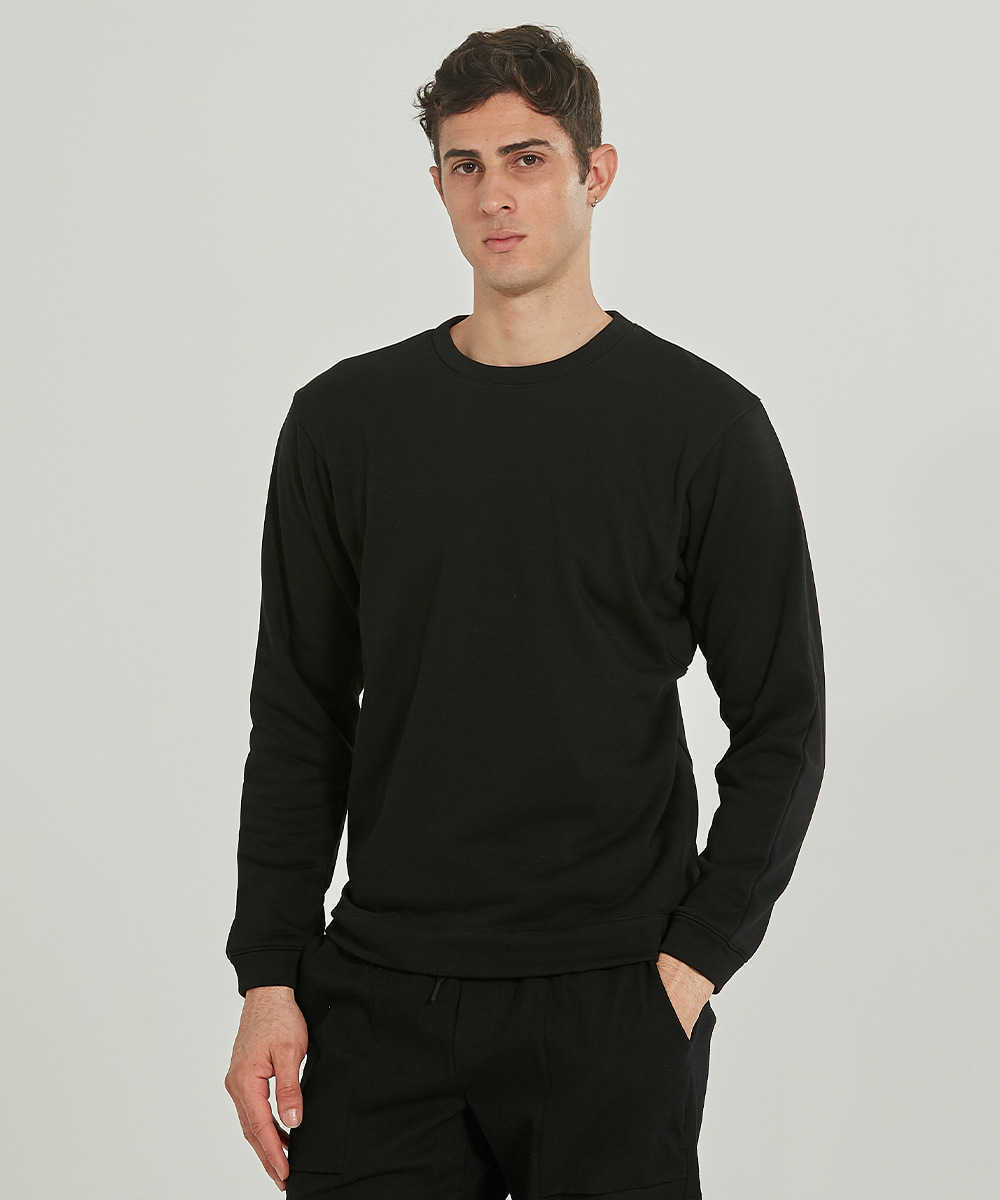 Men's Tops Yoga Outfits French Terry Loose Long Sleeve Sport Fitness Breathable Quick Dry Shirt