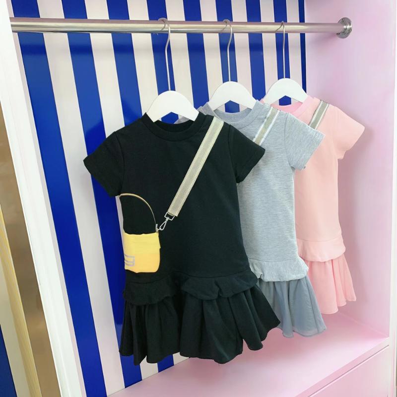 Girl's Dresses Designer Kids Clothes Dress For Girls Summer Fashion Print Children Princess Ball Gown Little Party ClothingGirl's, Black
Girl's Dresses Designer Kids Clothes Dress For Girls Summer Fashion Print Children Princess Ball Gown Little Party ClothingGirl's, Black