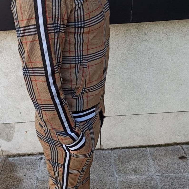 Fall Gentle Men s Sets Jacket 3D Plaid Print Suit Sport Casual Suits Men Stylish British Set Style Tie UP Trousers Two Pieces 220615, Dark blue
Fall Gentle Men s Sets Jacket 3D Plaid Print Suit Sport Casual Suits Men Stylish British Set Style Tie UP Trousers Two Pieces 220615, Dark blue