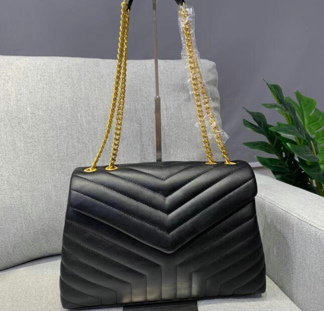 Designer chain Shoulder bag purses genuine leather luxury woman crossbody messenger Bags LOULOU handbag lou 32cm cross body handbag, Silver chain
Designer chain Shoulder bag purses genuine leather luxury woman crossbody messenger Bags LOULOU handbag lou 32cm cross body handbag, Silver chain