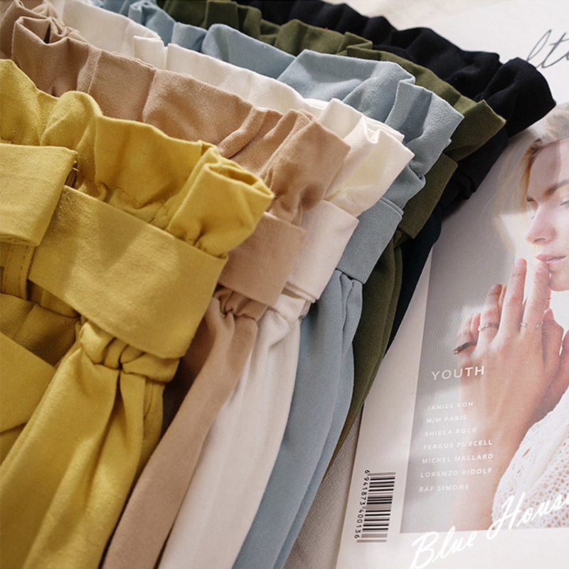 Summer Autumn Skirts Womens Midi Knee Length Korean Elegant Button High Waist Female Pleated School Skirt 220701