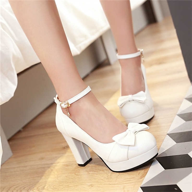 Women Sweet Bow High Heels Shoes High Heel Shoes Platform Bottom white Work Shoe Dress Wedding Shoes Big Size 43 210721, Black
Women Sweet Bow High Heels Shoes High Heel Shoes Platform Bottom white Work Shoe Dress Wedding Shoes Big Size 43 210721, Black