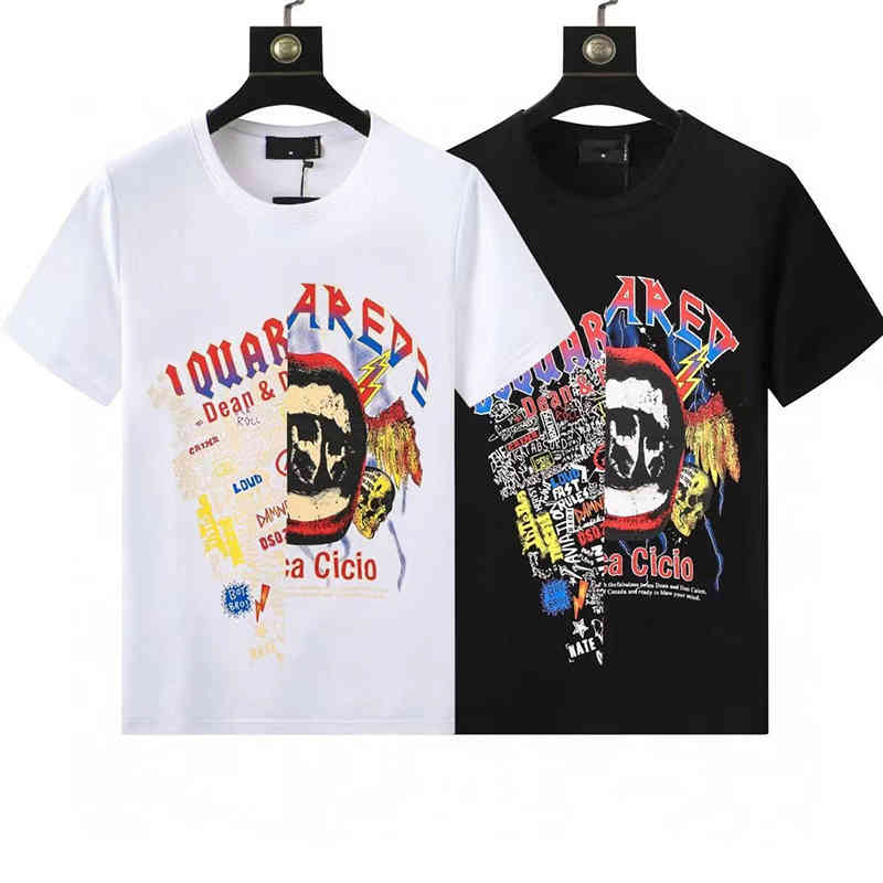 Hot selling Men's Summer T shirt DSQ Pattern Pure Cotton Clothes ICON D2 tshirt O Neck Designer Short Sleeve t Shirt Fashion Print Tops Men Black White TShirts DT628, Dt105 white
Hot selling Men's Summer T shirt DSQ Pattern Pure Cotton Clothes ICON D2 tshirt O Neck Designer Short Sleeve t Shirt Fashion Print Tops Men Black White TShirts DT628, Dt105 white