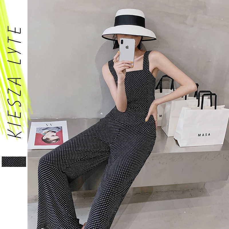 Beach Boho Casual Jumpsuit High Waist Loose Straps Polka Dot Wide Leg Pants Rompers Holiday Female Summer Long Overalls 210608
Beach Boho Casual Jumpsuit High Waist Loose Straps Polka Dot Wide Leg Pants Rompers Holiday Female Summer Long Overalls 210608