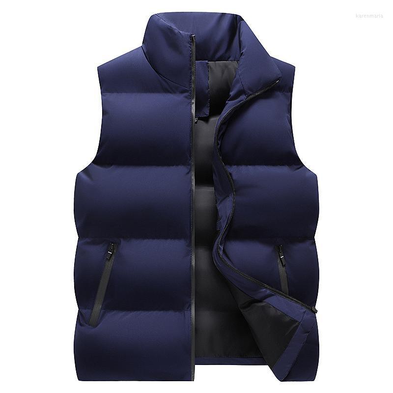 Men's Vests 2022 Autumn Winter Fashion Solid Warm Vest Jacket Man Stand Collar Windproof Zipper Sleeveless Waistcoat Men Plus Size 5XL Kare2, Black
Men's Vests 2022 Autumn Winter Fashion Solid Warm Vest Jacket Man Stand Collar Windproof Zipper Sleeveless Waistcoat Men Plus Size 5XL Kare2, Black
