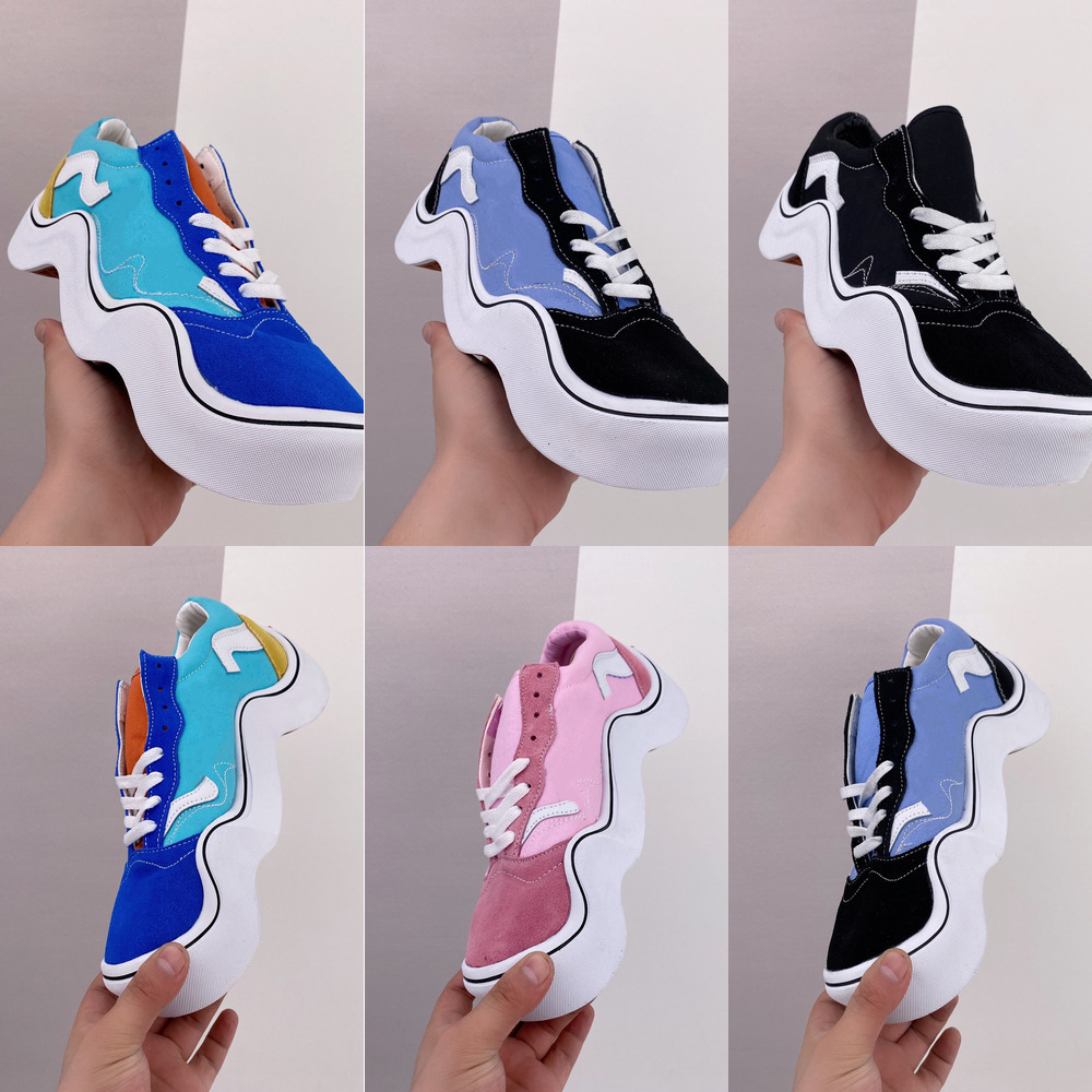 MSCHF x Tyga Wavy Baby Sneakers Low Old Skool vintage wavy thick sole platform designer canvas shoes pink black men women casual shoes jogging fitness sneaker, 3216281
MSCHF x Tyga Wavy Baby Sneakers Low Old Skool vintage wavy thick sole platform designer canvas shoes pink black men women casual shoes jogging fitness sneaker, 3216281