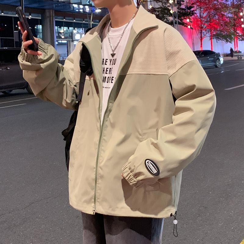 Men's Jackets College Style Light Jacket Men Korean Trend Streetwear Spring Autumn Unisex All-match Hip Hop Oversized Casual Zipper OutwearM, Black
Men's Jackets College Style Light Jacket Men Korean Trend Streetwear Spring Autumn Unisex All-match Hip Hop Oversized Casual Zipper OutwearM, Black