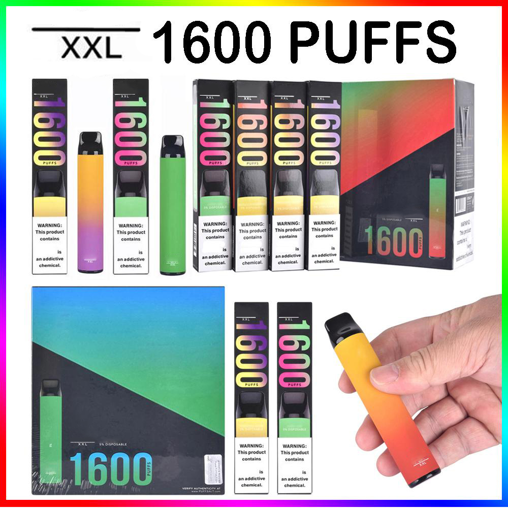 High Quality Disposable E cigarettes XXL Prefilled Vape Pen 6.5ml 1600Puffs VS Plus Xtra Bang XXtra ESCOBARS Starter Kit Pens
High Quality Disposable E cigarettes XXL Prefilled Vape Pen 6.5ml 1600Puffs VS Plus Xtra Bang XXtra ESCOBARS Starter Kit Pens