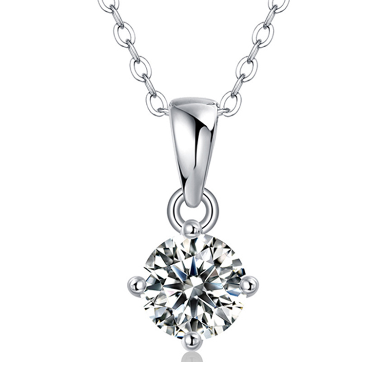 Moissanite 1.0ct 6.5mm VVS1 EF Color Round Cut Fish Line Collar Necklace Invisible Necklace 925 Silver Woman Girl Gift
Moissanite 1.0ct 6.5mm VVS1 EF Color Round Cut Fish Line Collar Necklace Invisible Necklace 925 Silver Woman Girl Gift