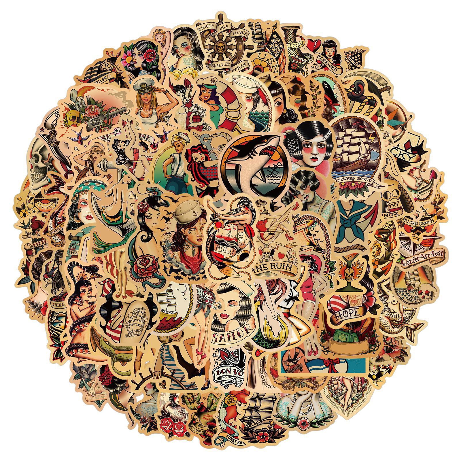 New Sexy 100PCS Personality Retro Girl Sexy Cartoon Graffiti Stickers Decals Classic Kids Toys Guitar Luggage Suitcase Laptop Stickers
New Sexy 100PCS Personality Retro Girl Sexy Cartoon Graffiti Stickers Decals Classic Kids Toys Guitar Luggage Suitcase Laptop Stickers