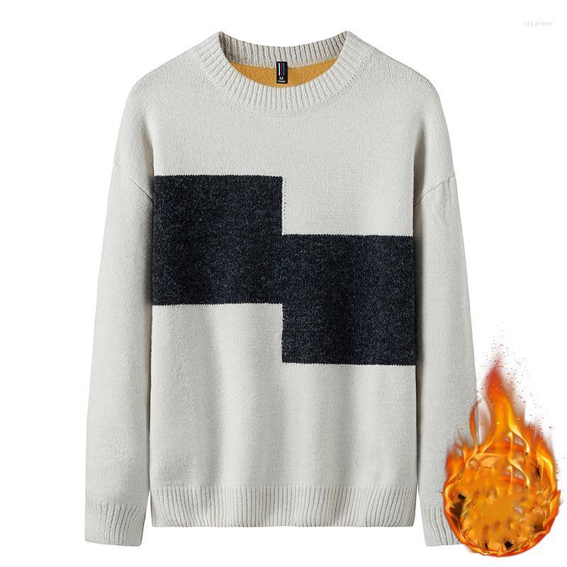 Men's Sweaters Fashion Brand Sweater Men's Pullover Round Neck Loose Knitted Thick Autumn Korean Casual ClothingMen's Olga22, Black
Men's Sweaters Fashion Brand Sweater Men's Pullover Round Neck Loose Knitted Thick Autumn Korean Casual ClothingMen's Olga22, Black
