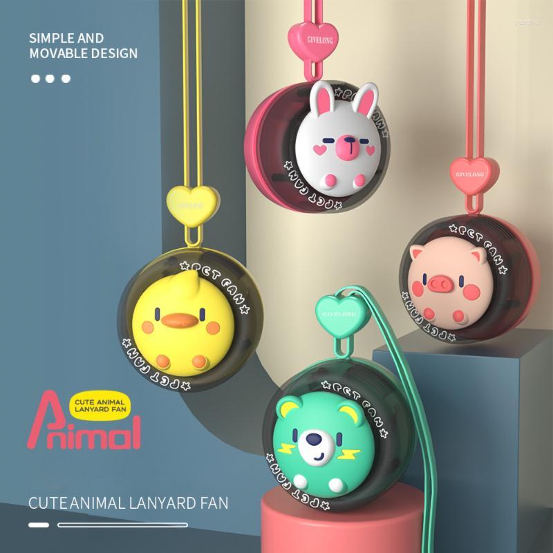Electric Fans Mini Rechargeable Cartoon Animal Hanging Neck Fan USB Portable Leafless Low Noise Small For Summer Students Children's
Electric Fans Mini Rechargeable Cartoon Animal Hanging Neck Fan USB Portable Leafless Low Noise Small For Summer Students Children's