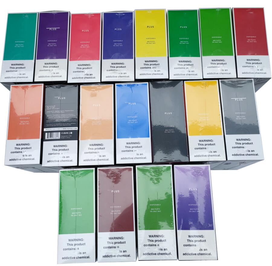 Puff Bar plus Cigarettes Kit 800puffs 550mAh 3.2mL With Security Code Disposable Pre-Filled Vape Pen POD Stick Style bang xxl geek bars, Multi
Puff Bar plus Cigarettes Kit 800puffs 550mAh 3.2mL With Security Code Disposable Pre-Filled Vape Pen POD Stick Style bang xxl geek bars, Multi