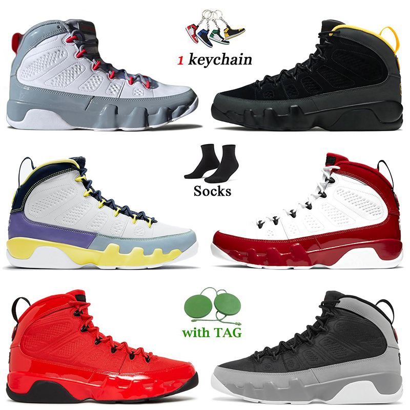 Top Quality Athletic Mens Basketball Shoes With Socks Jumpman 9 Chile Fire Red Particle Grey 9s University Gold Racer Blue Change The World Trainers Sneakers Size 13, D35 space jam (red symbol) 40-47
Top Quality Athletic Mens Basketball Shoes With Socks Jumpman 9 Chile Fire Red Particle Grey 9s University Gold Racer Blue Change The World Trainers Sneakers Size 13, D35 space jam (red symbol) 40-47