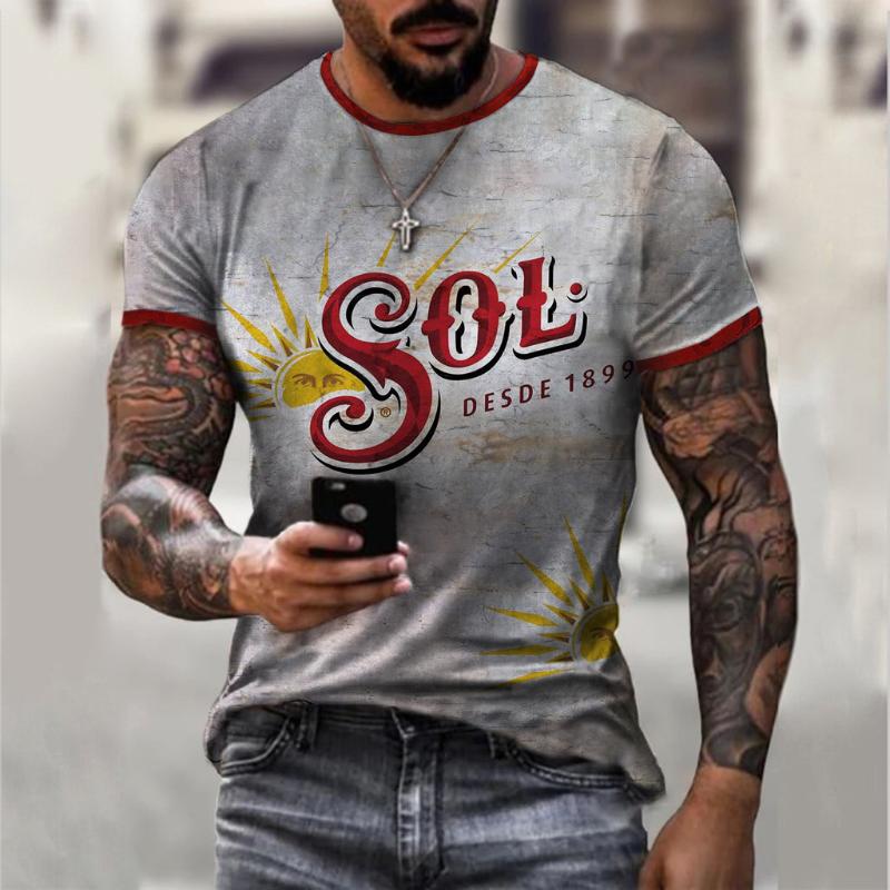 Men's Polos Shirt Summer Letter Men's Short Sleeve T-shirt Casual Round Neck Printed Fashion Men ClothingMen's, Tta40-377
Men's Polos Shirt Summer Letter Men's Short Sleeve T-shirt Casual Round Neck Printed Fashion Men ClothingMen's, Tta40-377