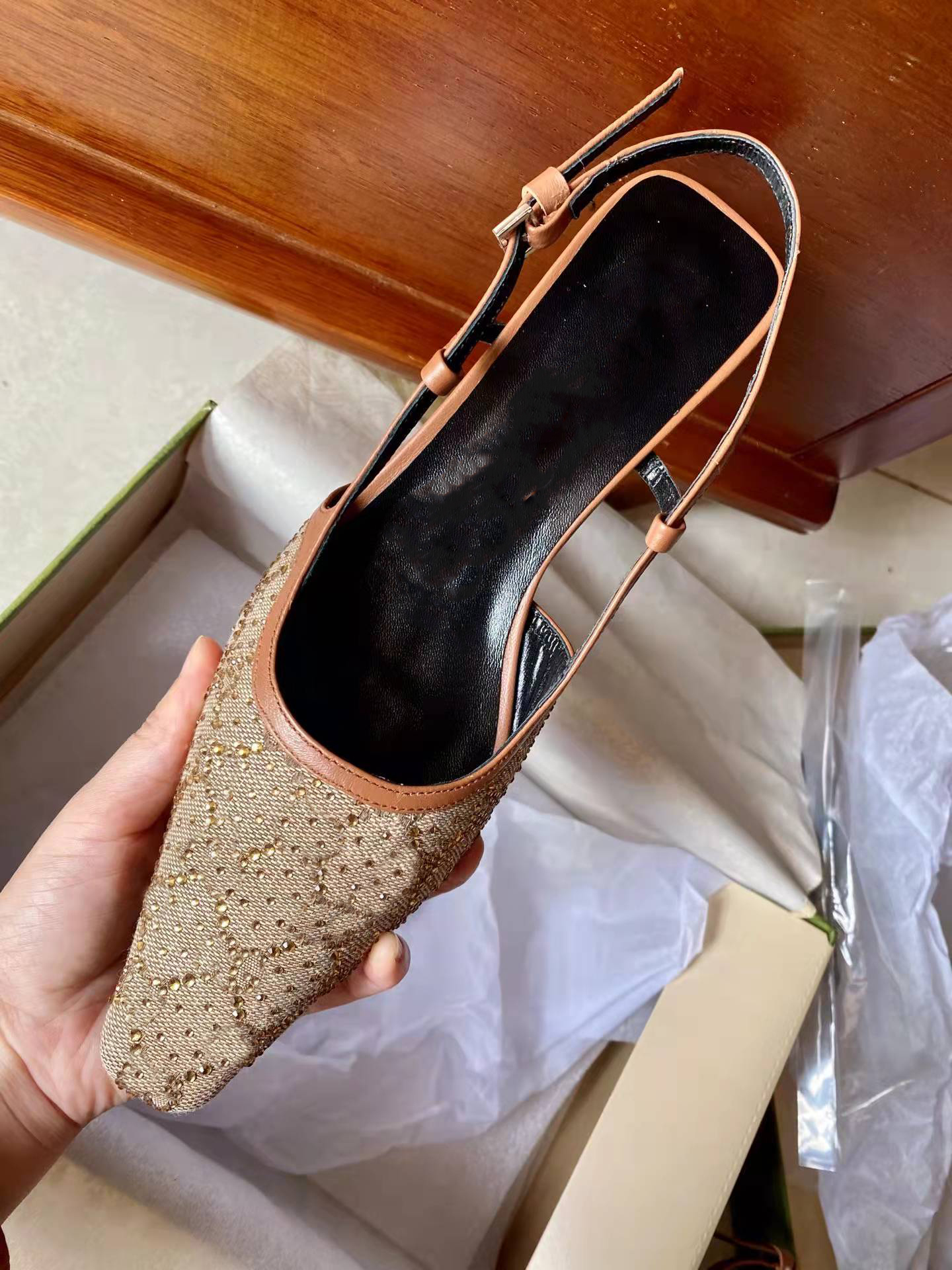 Glamorous sandals details such as lace crystal and tulle reveal a new idea of femininity in aria-fashion arias size 35-42, Black
Glamorous sandals details such as lace crystal and tulle reveal a new idea of femininity in aria-fashion arias size 35-42, Black