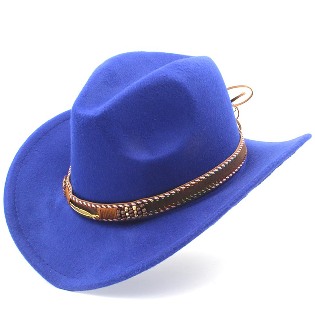 Western Style Junior Children Boys Girls Cowboy Hat Party Birthday Halloween Masquerade Cap