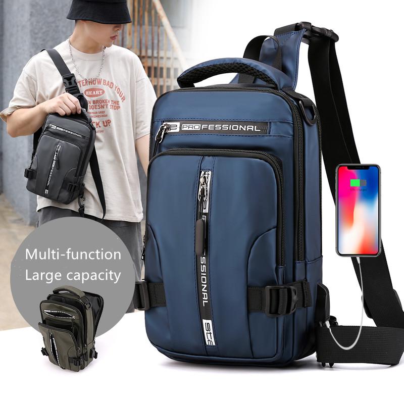 Backpack 2022 Male Shoulder Bags USB Charging Crossbody Men Anti Theft Chest Bag School Summer Short Trip Messengers, Black
Backpack 2022 Male Shoulder Bags USB Charging Crossbody Men Anti Theft Chest Bag School Summer Short Trip Messengers, Black