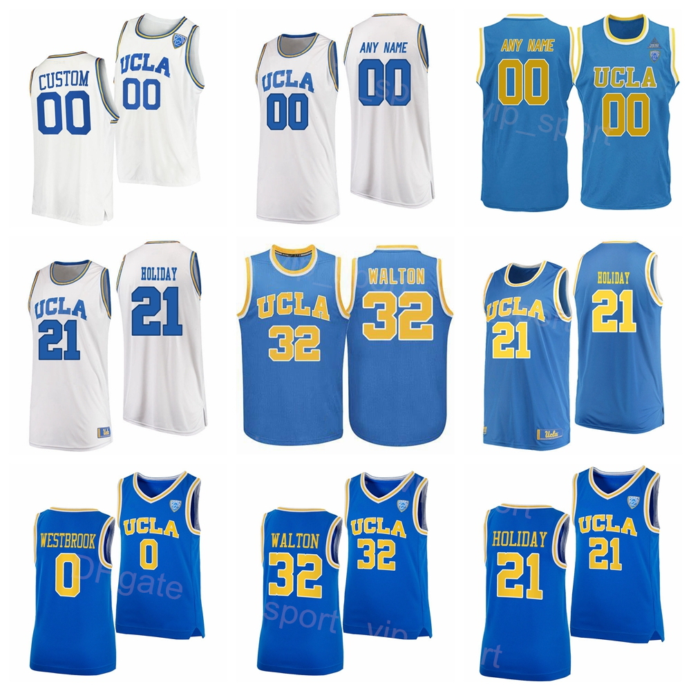 NCAA College Basketball UCLA Bruins Bill Walton Jersey 32 Russell Westbrook 0 Jrue Holiday 21 Reggie Miller 31 For Sport Fans Blue White Retro Breathable University
NCAA College Basketball UCLA Bruins Bill Walton Jersey 32 Russell Westbrook 0 Jrue Holiday 21 Reggie Miller 31 For Sport Fans Blue White Retro Breathable University