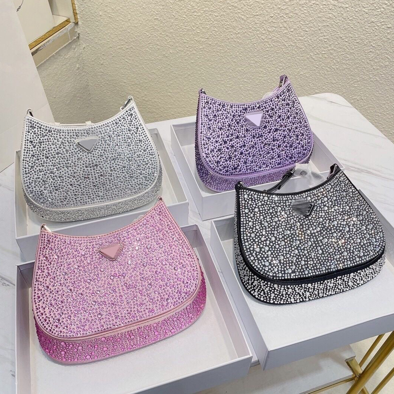 Wholesale Top Ladies Bright Diamond Portable Armpit Bag Luxury Personality Designer Women Flash Diamond Shoulder Wallet 80, White
Wholesale Top Ladies Bright Diamond Portable Armpit Bag Luxury Personality Designer Women Flash Diamond Shoulder Wallet 80, White