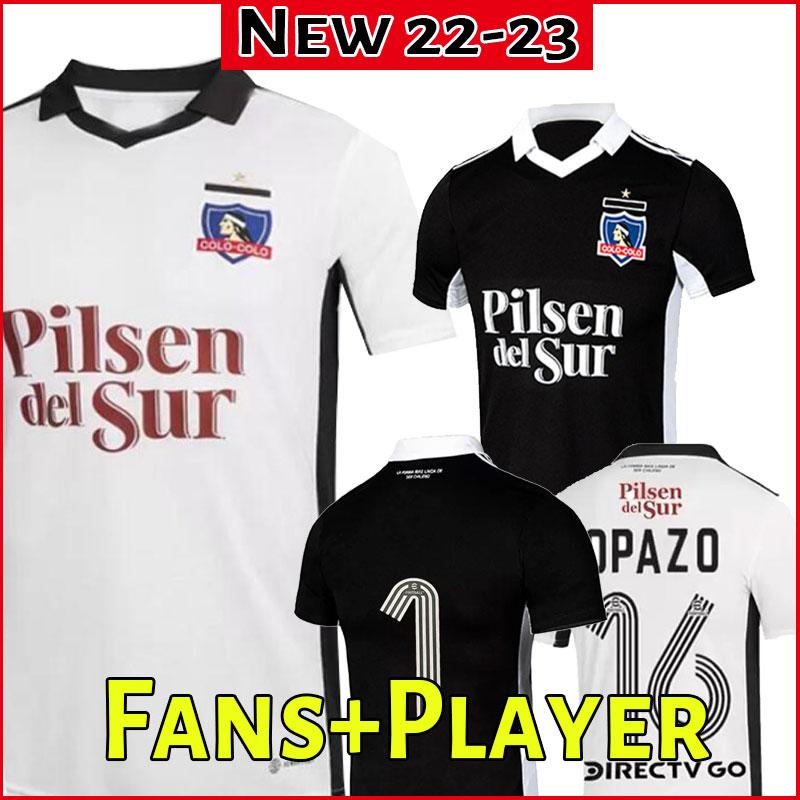 22 23 Colo-colo soccer Jerseys OPAZO 2022 2023 Suazo Costa Parraguez SOLARI Bolados BLANDI ZAVALA Men football jersey FALCON LUCERO, Away
22 23 Colo-colo soccer Jerseys OPAZO 2022 2023 Suazo Costa Parraguez SOLARI Bolados BLANDI ZAVALA Men football jersey FALCON LUCERO, Away