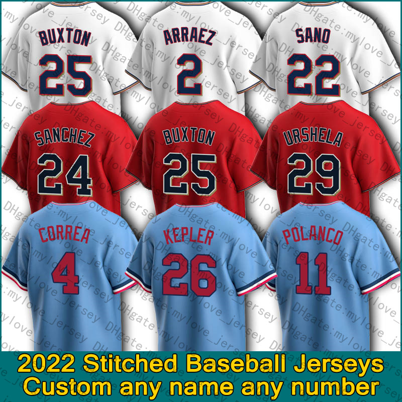 4 Carlos Correa Jersey Minnesota 2022 Twins Miguel Sano Jose Godoy Gary Sanchez Gio Urshela Derek Fisher Byron Buxton Luis Arraez Max Kepler Jorge Polanco Baseball, Man custom jersey (scr)
4 Carlos Correa Jersey Minnesota 2022 Twins Miguel Sano Jose Godoy Gary Sanchez Gio Urshela Derek Fisher Byron Buxton Luis Arraez Max Kepler Jorge Polanco Baseball, Man custom jersey (scr)