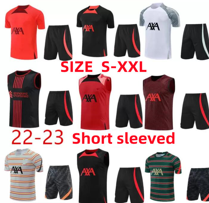 22 23 soccer tracksuit final 2022 2023 Luis DIaz football uniforms Short sleeved Fabio Alexander Arnold Alisson training suit Survetement
22 23 soccer tracksuit final 2022 2023 Luis DIaz football uniforms Short sleeved Fabio Alexander Arnold Alisson training suit Survetement