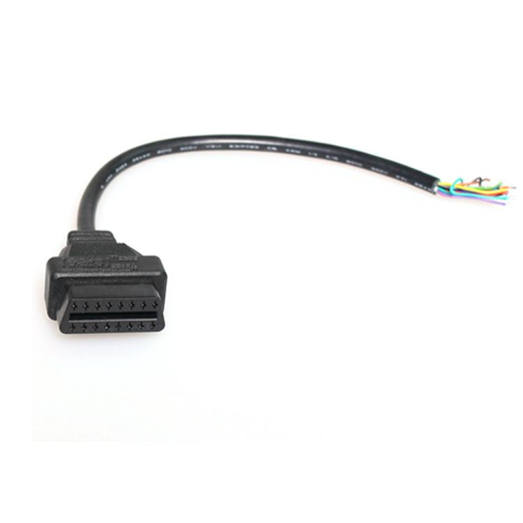 Diagnostic Tools 16 Pin OBD2 Female Cable OBD-II Connector To Open Plug Wire, OBD Extension Cable, 30cm, 60cm, 2 Meters
Diagnostic Tools 16 Pin OBD2 Female Cable OBD-II Connector To Open Plug Wire, OBD Extension Cable, 30cm, 60cm, 2 Meters