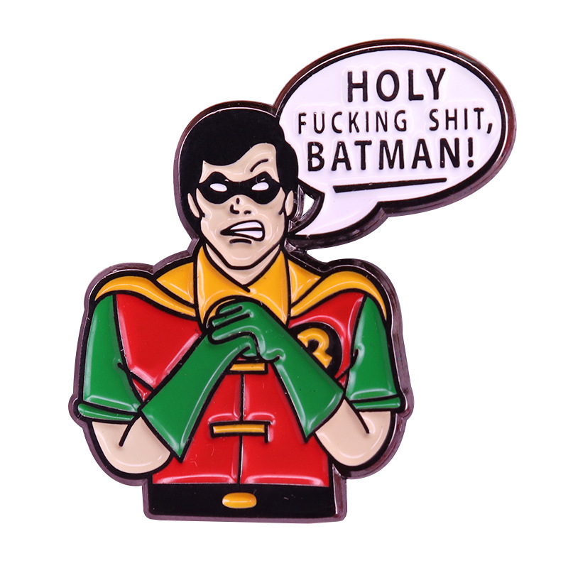 Robin cartoon brooch alloy enamel metal badge decoration pin collar pin anime accessories S1000, As picture
Robin cartoon brooch alloy enamel metal badge decoration pin collar pin anime accessories S1000, As picture